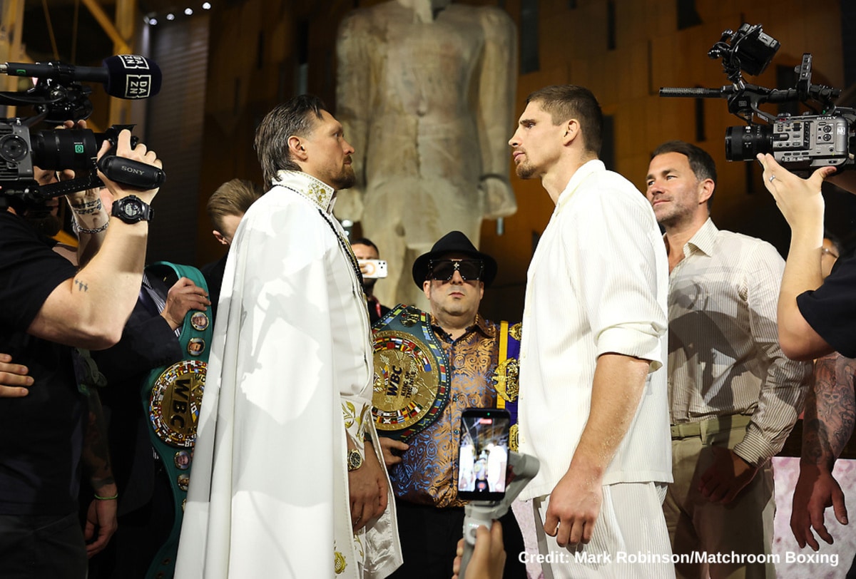Oleksandr Usyk Returns Against Unknown Boxer on RING/DAZN PPV