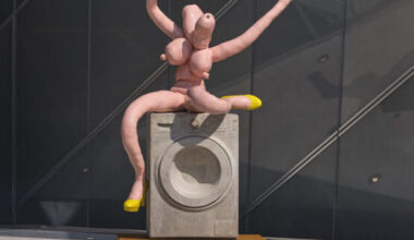 Artist Sarah Lucas Unleashes Her Bunny on the Bowery