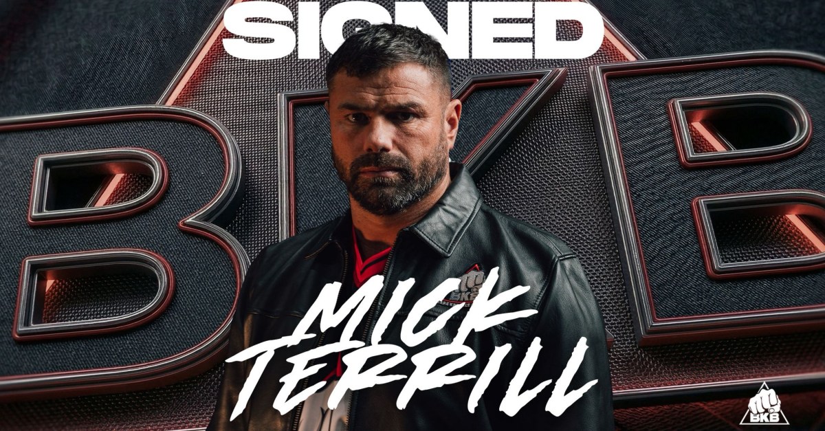 Top BKFC heavyweight Mick Terrill jumps ship, returns to BKB in new multi-fight deal