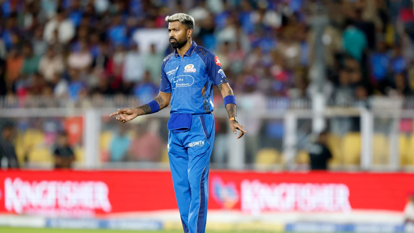 Hardik Pandya, bought for ₹16.35 crore, managed only 4 wickets, with ₹4.09 crore per wicket underlining a costly misfire for the owners. Hardik Pandya, bought for ₹16.35 crore, managed only 4 wickets, with ₹4.09 crore per wicket underlining a costly misfire for the owners.