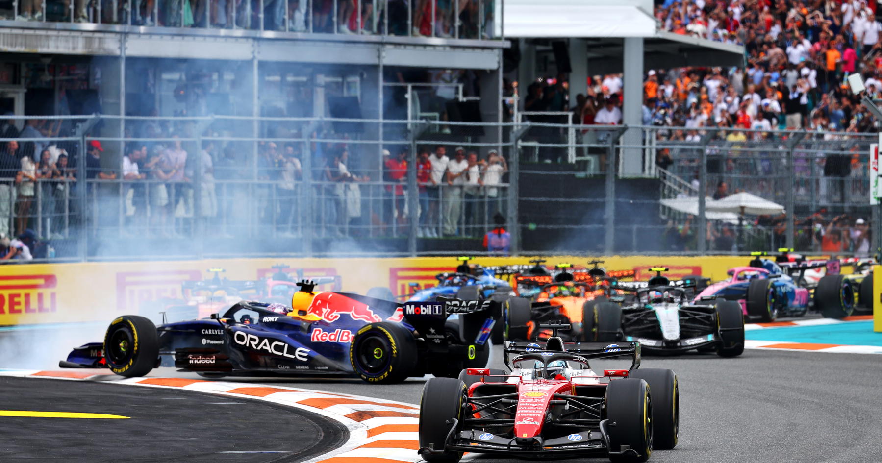 Max Verstappen explains cause of dramatic 360 Miami F1 spin