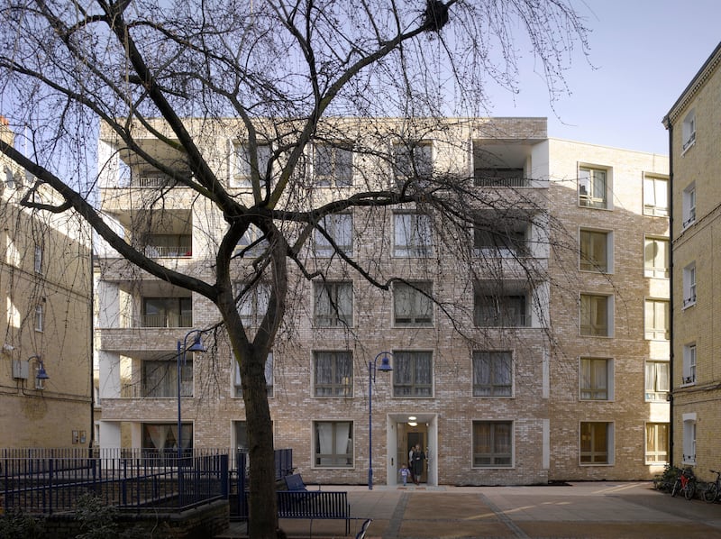 Níall McLaughlin Architects: Peabody Whitechapel. Photograph: Nick Kane
