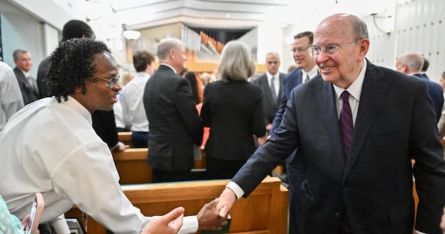 Elder Cook and Elder Gilbert testify of Christ in UK, Ireland – Church News