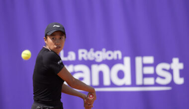 Zhang saves five match points, escapes Bucsa in Strasbourg first round