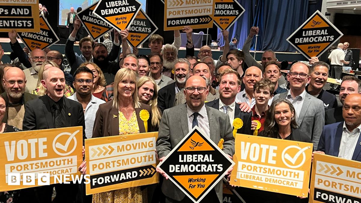 South of England local election 2026 results being announced