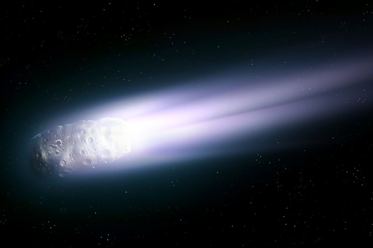 Asteroid the size of a blue whale to skim past Earth today – and you can see it