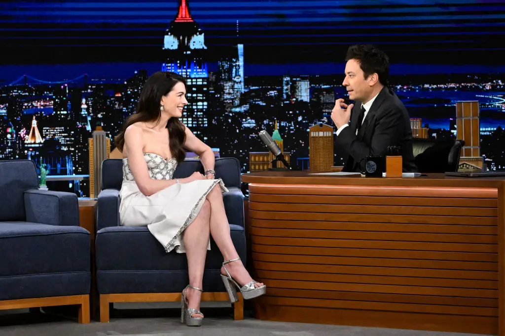 Hathaway urged fans to call her something else (Todd Owyoung/NBC via Getty Images)