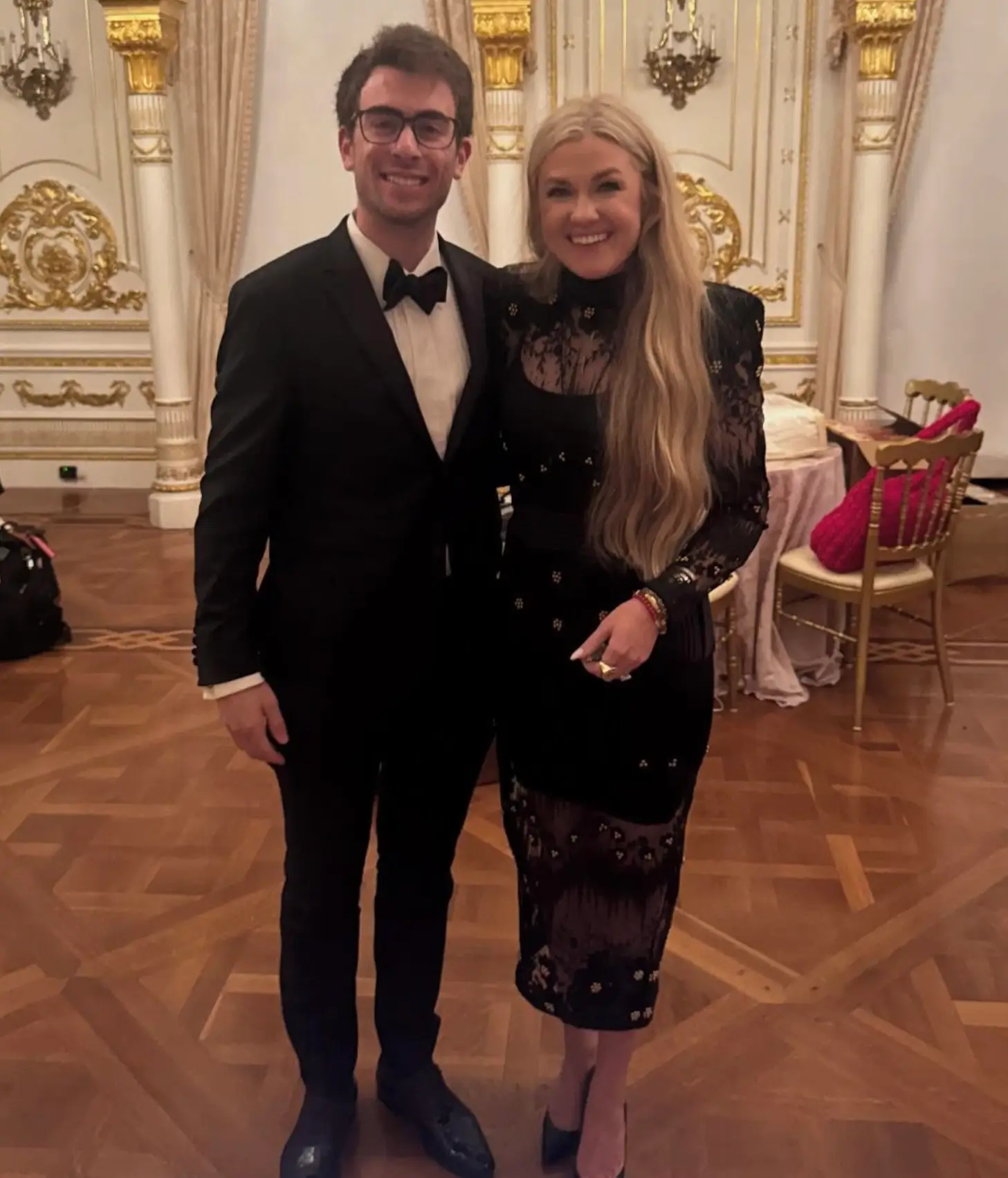 It was alleged that Charlie Kirk's widow had been seen on a date with casino heir Blake Wynn in LA (Instagram/@blakewynn)