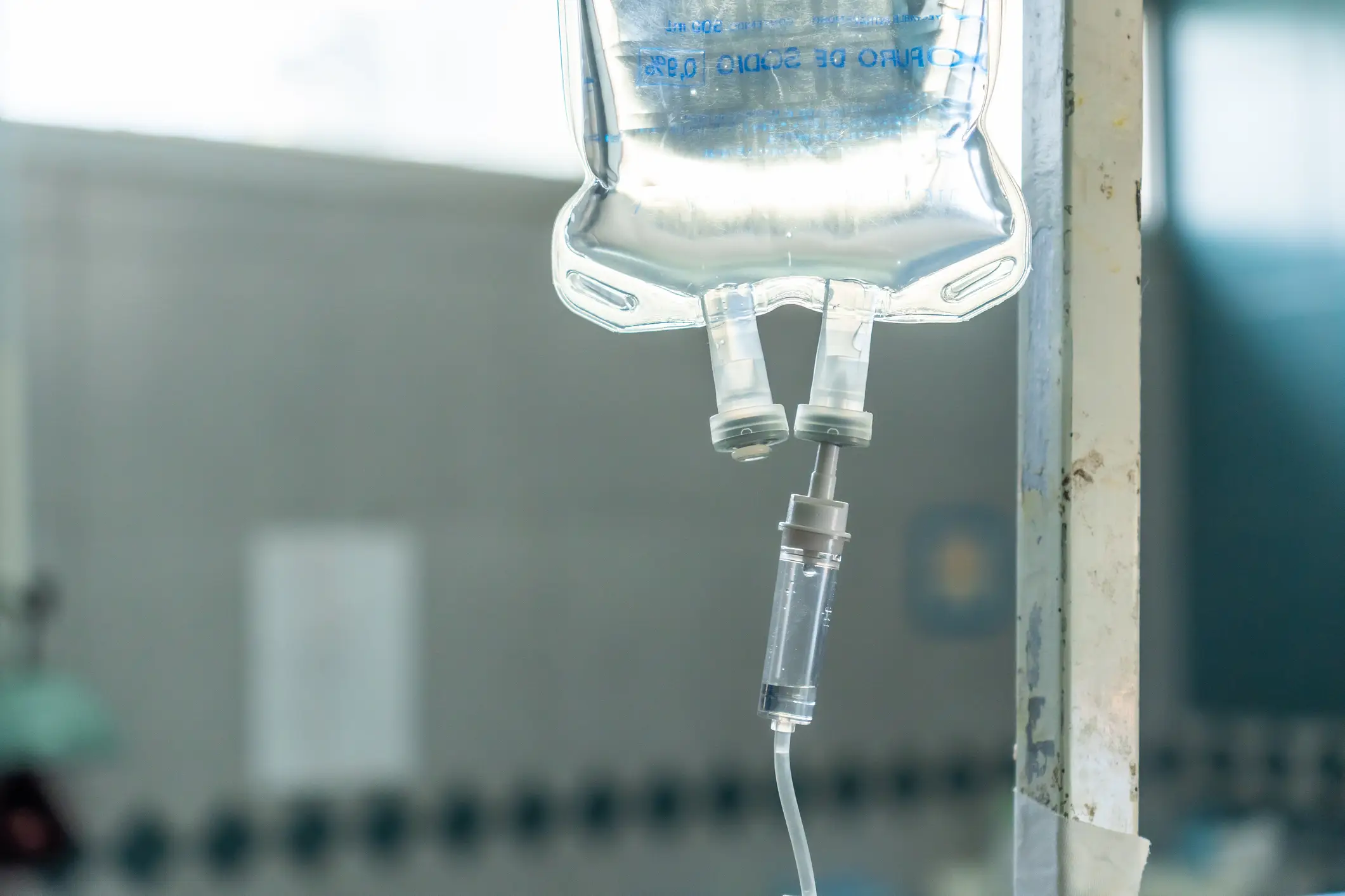 Ballmaxxers are using saline to achieve their desired look, a substance which isn't harmful to health but can be if used incorrectly and without medical assistance (Getty Stock Images) 
