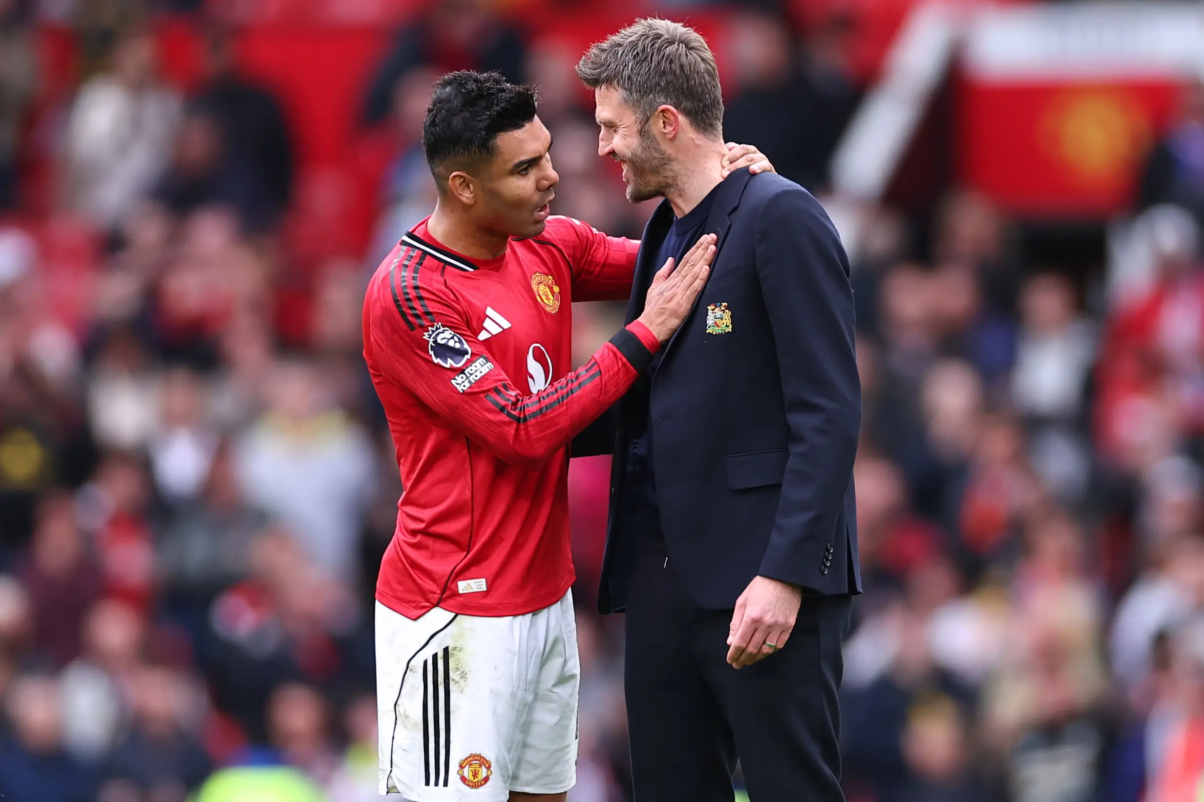Casemiro has had quite the revival at Manchester United. Image: Getty