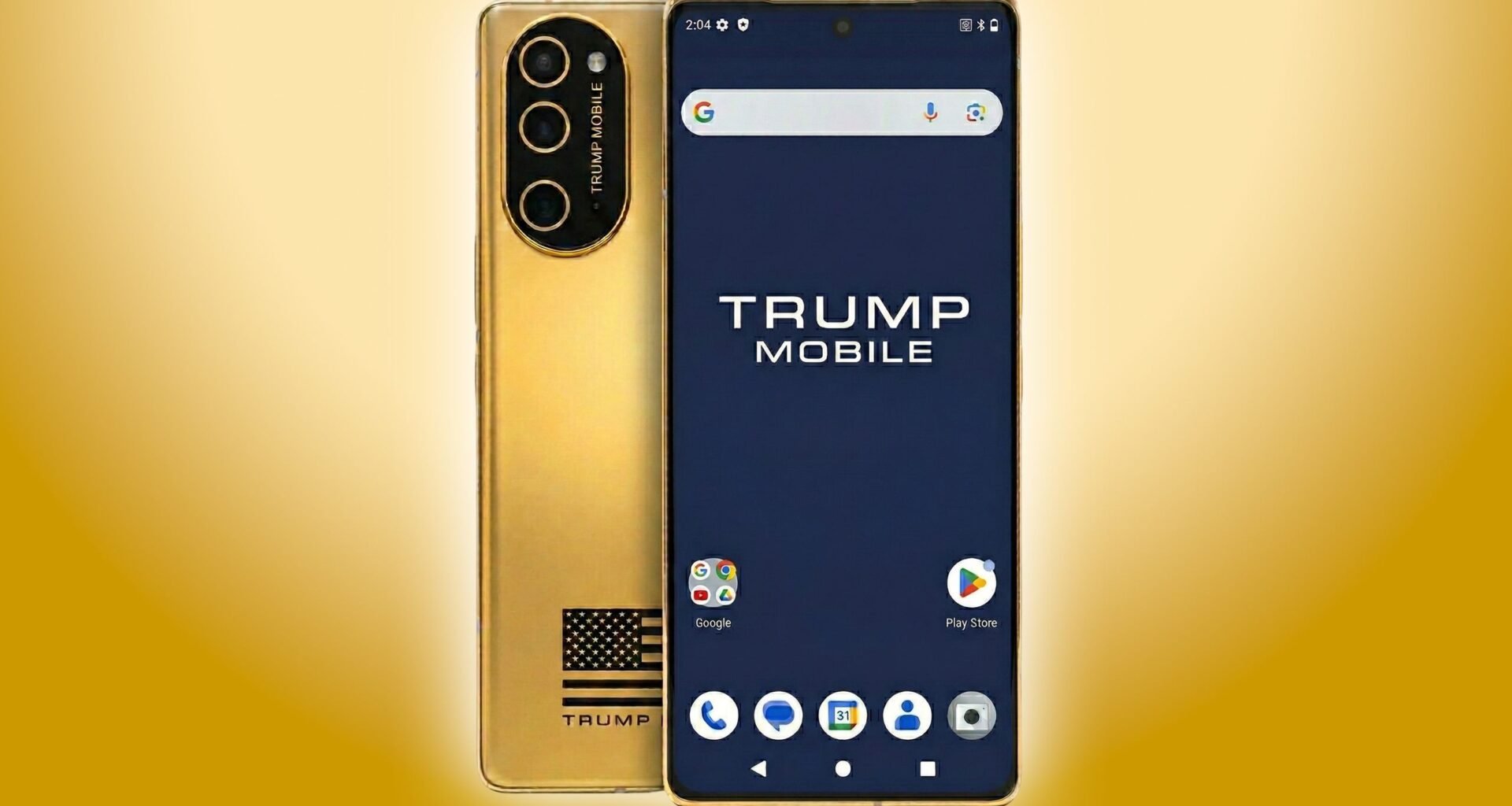 The long-awaited Trump T1 camera phone is now shipping!