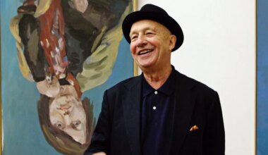 German artist of upside-down paintings