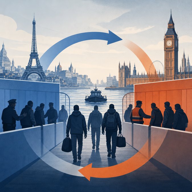 UK-France ‘One-In, One-Out’ Channel Returns Scheme Extended to October