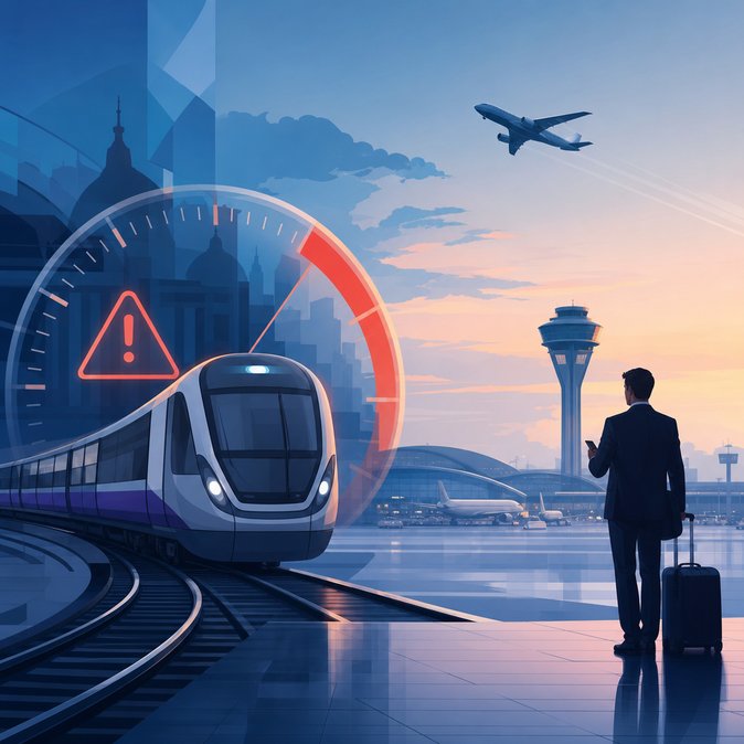 Elizabeth line speed restriction causes Heathrow rail delays on peak getaway day