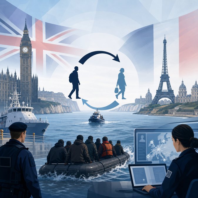 UK-France ‘one-in-one-out’ small-boats returns pilot extended to October 2026