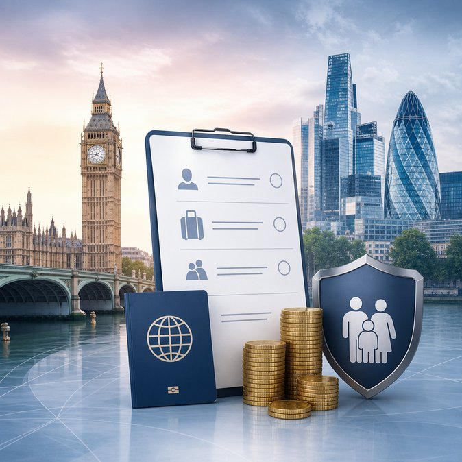 Home Office Confirms 2026 Visa Fees: Skilled Worker Now £769, Visitor £135