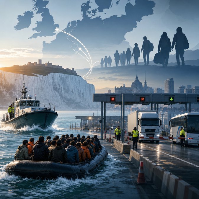Record May heat triggers fresh surge in English Channel small-boat crossings