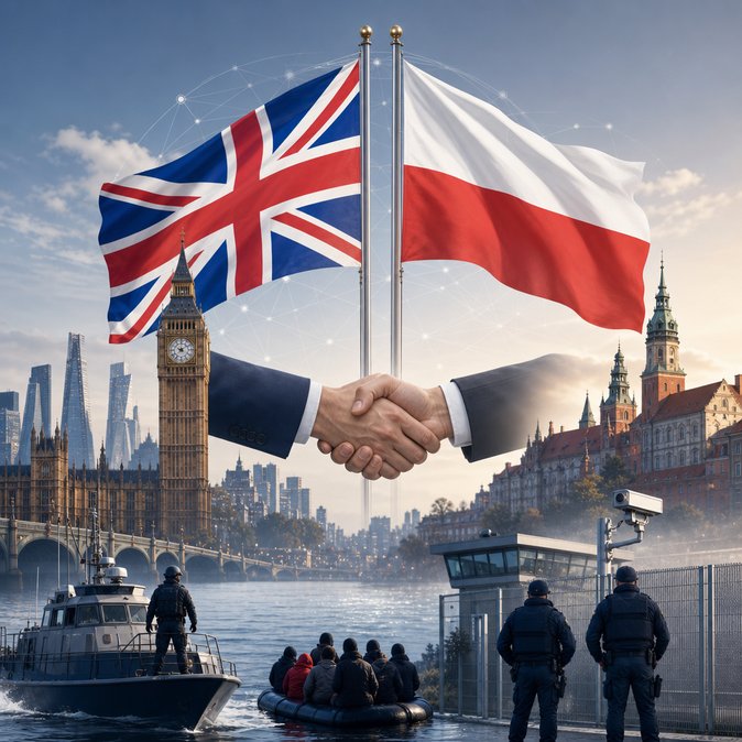 UK and Poland sign Northolt Treaty with joint plan to combat irregular migration