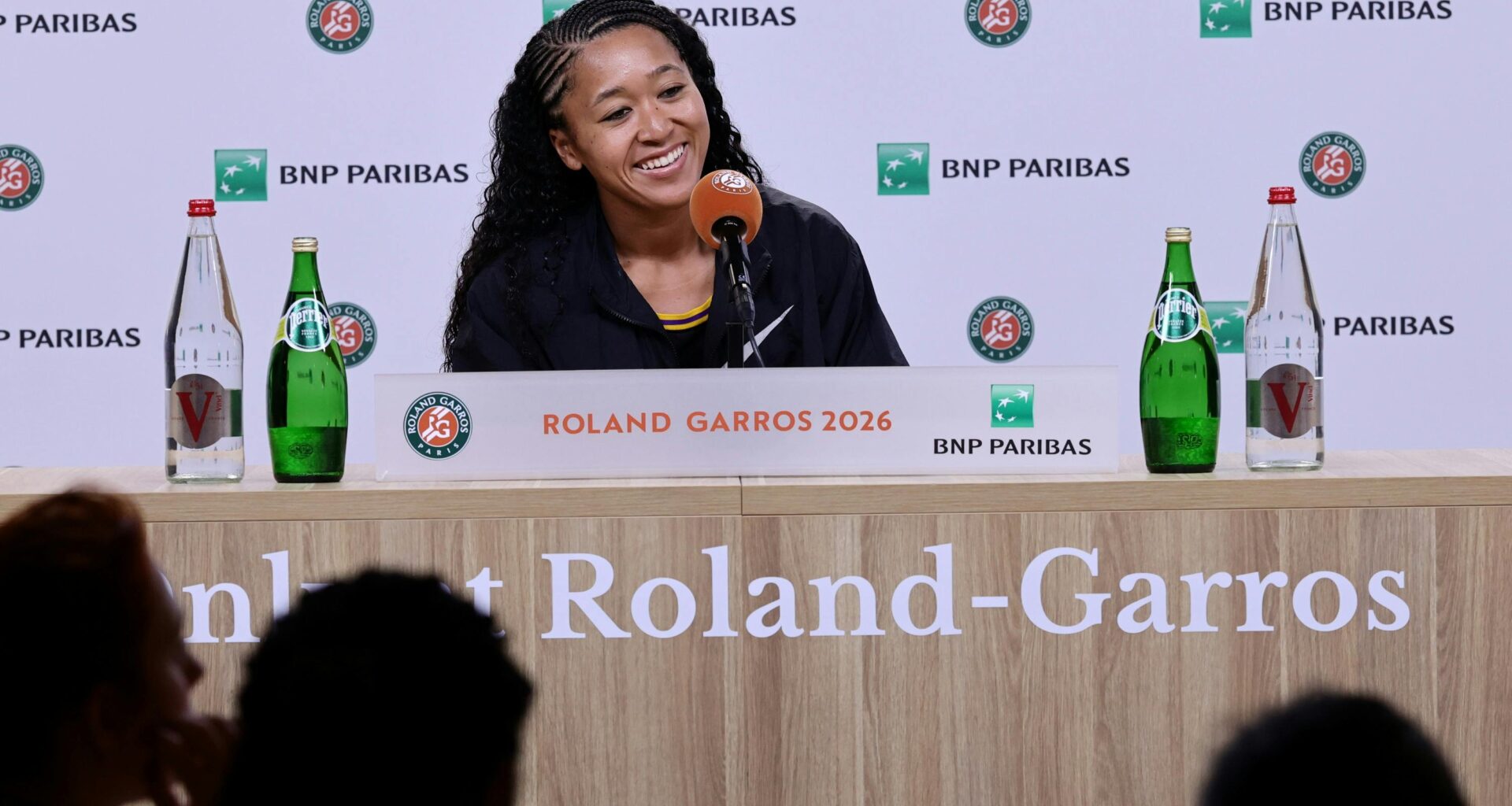 Naomi Osaka / Premier tour - conférence de presse - Roland-Garros 2026