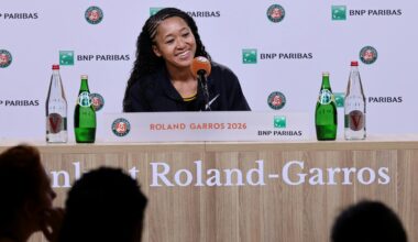 Naomi Osaka / Premier tour - conférence de presse - Roland-Garros 2026