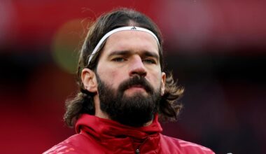 Injury updates: Alisson Becker and Milos Kerkez