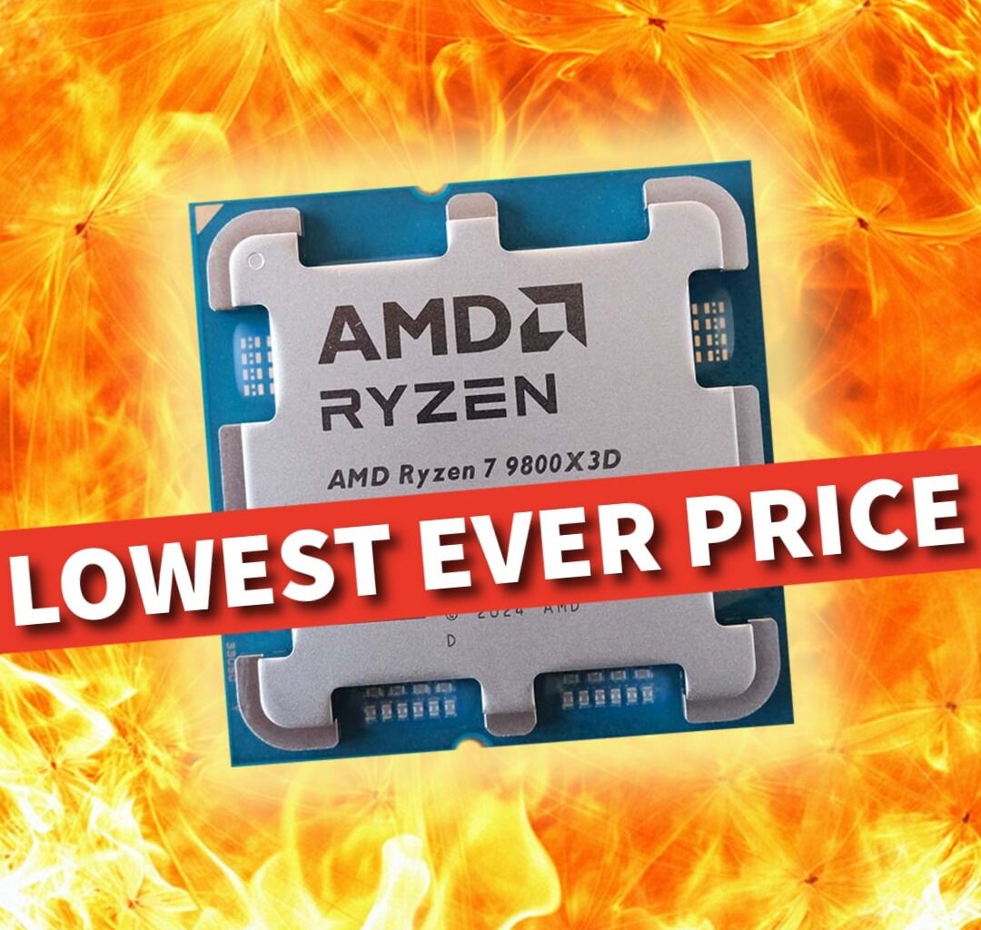 AMD Ryzen 7 9800X3D just dropped to its lowest ever price