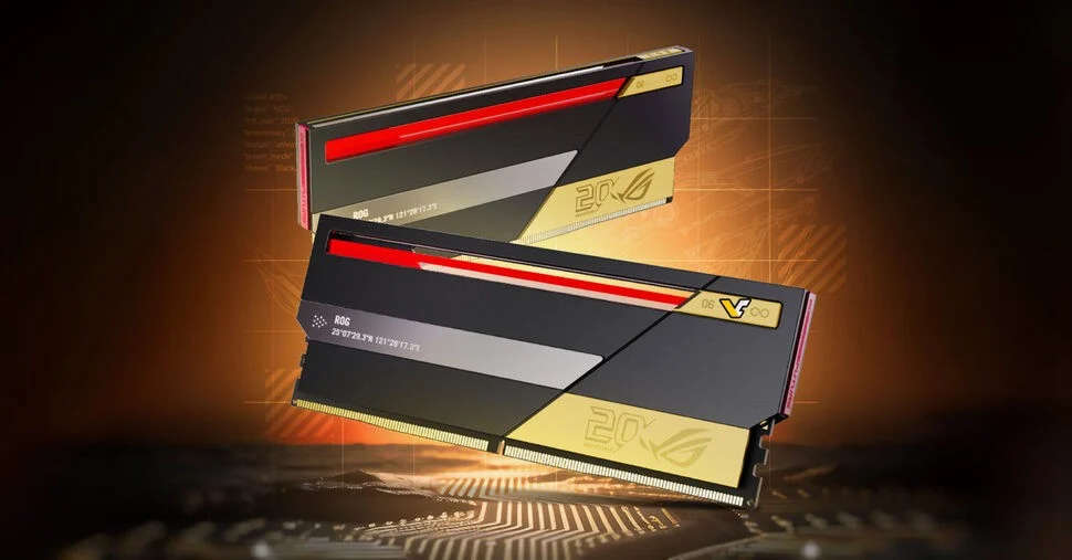 Asus Enters the RAM Market with "ROG Mode" 48GB DDR5-6000 CL26 Kit 1