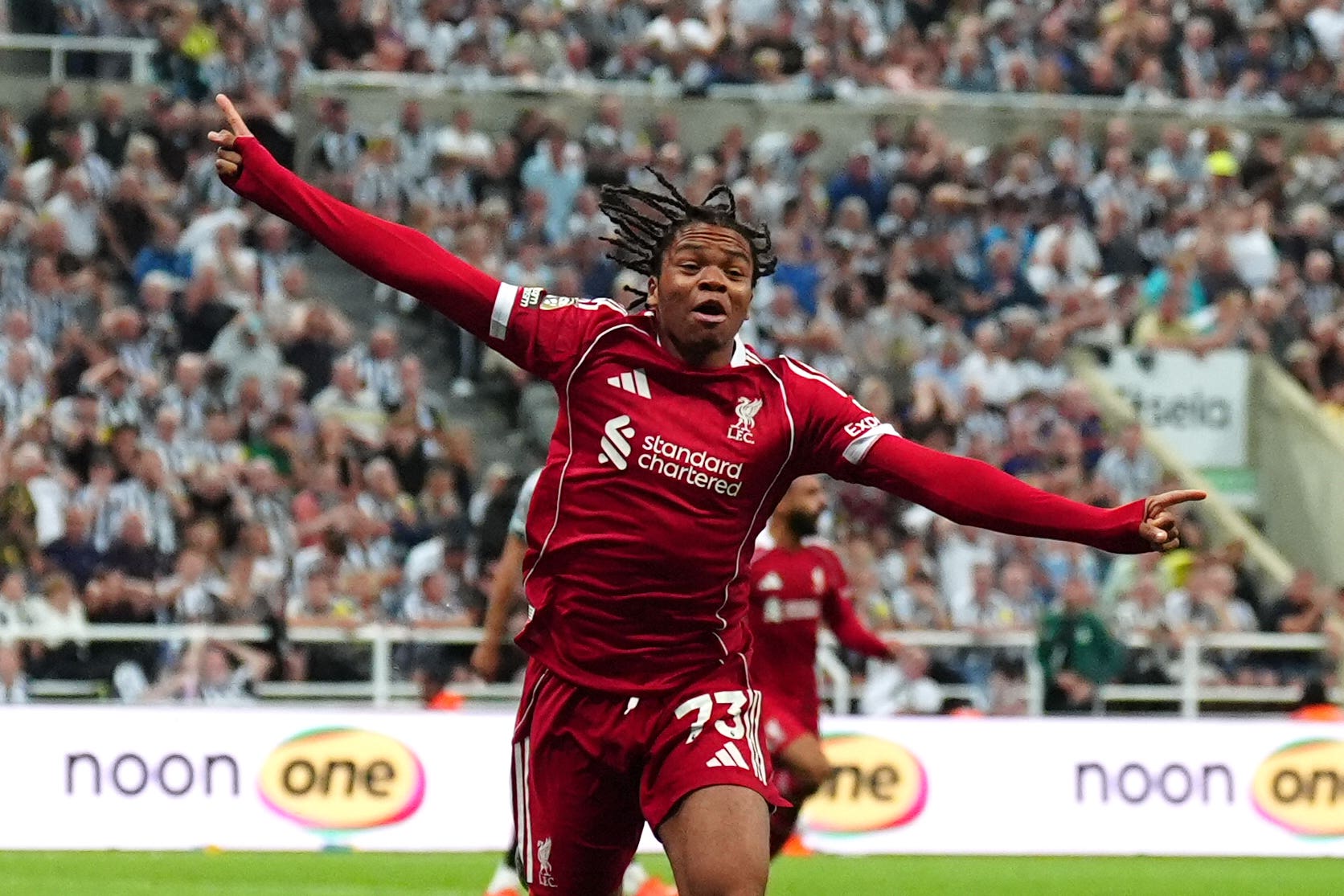Rio Ngumoha has signed his first professional contract with Liverpool