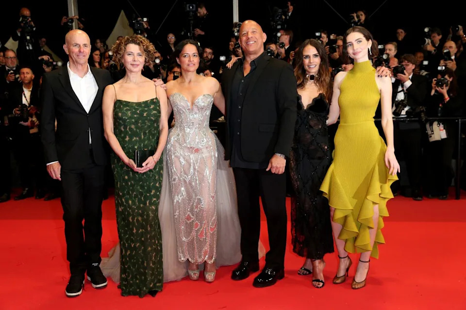 Meadow Walker with the cast of 'The Fast And The Furious' at Cannes Film Festival in 2026.Credit: Getty Images