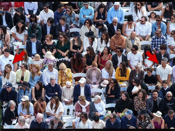 Jessica Alba and Cash Warren at daughters graduation backgrid