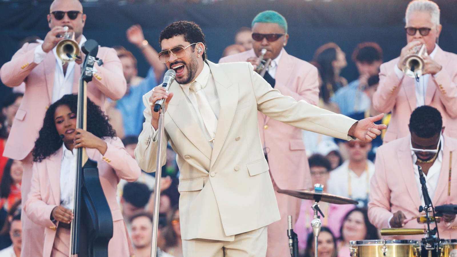 Bad Bunny Joins the 'Toy Story 5' Cast as Pizza With Sunglasses