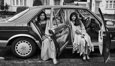 a photographer’s portraits of twins with a shared surname