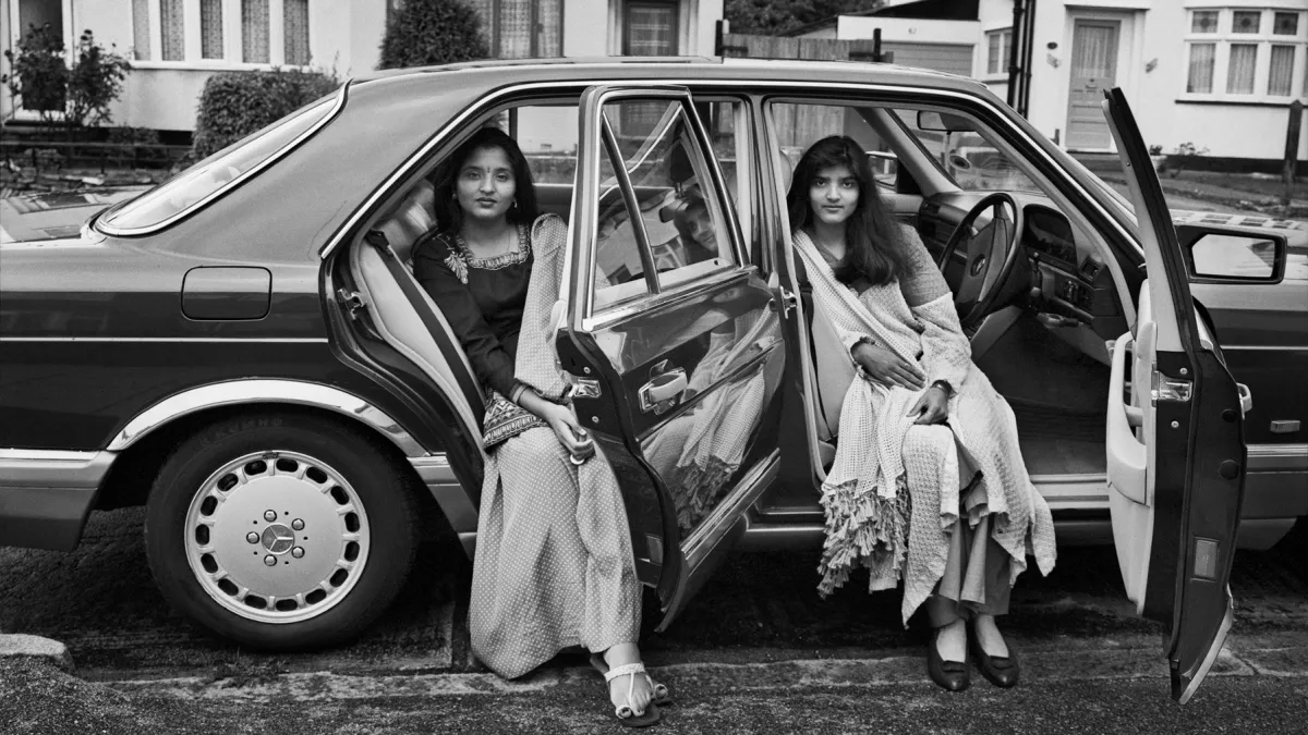 a photographer’s portraits of twins with a shared surname
