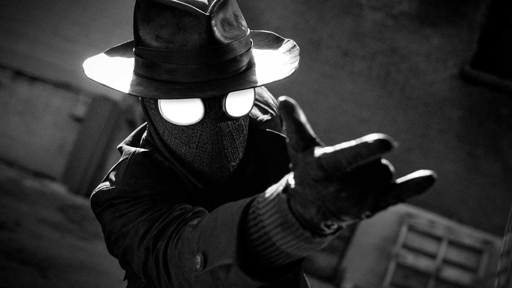 Ben Reilly in his costume in Spider-Noir