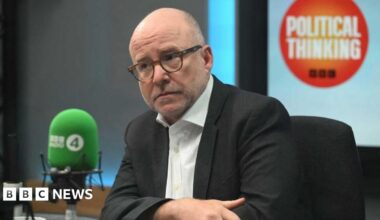 Attorney General Lord Richard Hermer speaking on BBC radio programme Political Thinking with Nick Robinson