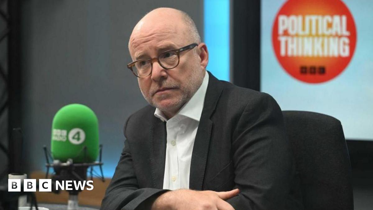 Attorney General Lord Richard Hermer speaking on BBC radio programme Political Thinking with Nick Robinson