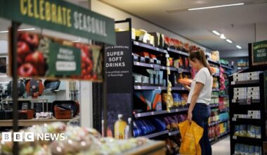 UK inflation rate falls more than expected to 2.8% in year to April - live updates