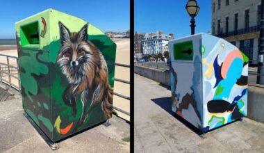 Colourful artwork transforms Thanet’s bin in B’inspired project – The Isle of Thanet News