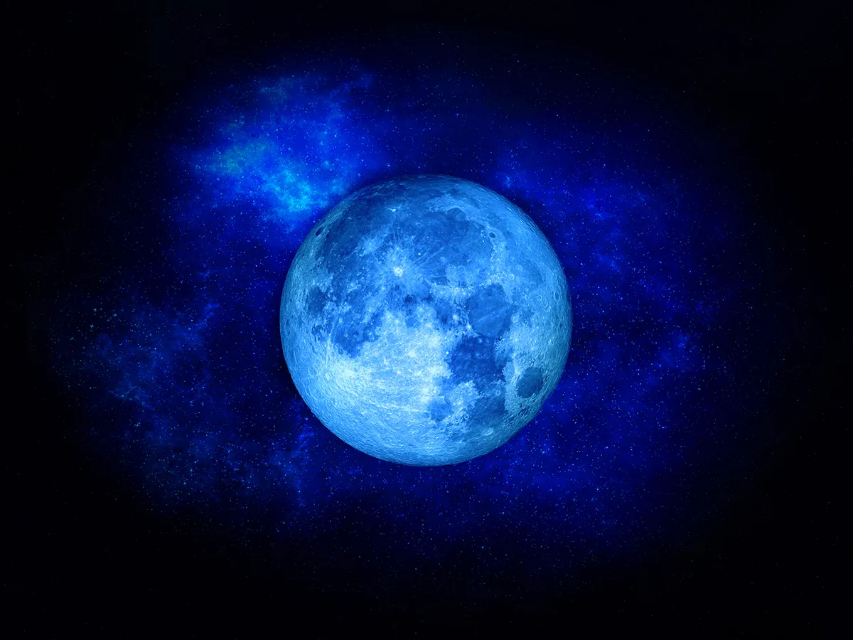 Blue Moon by Sanja Baljkas / Getty Images