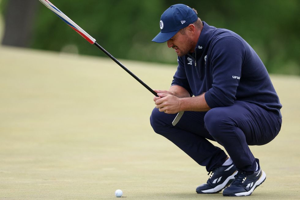 Bryson DeChambeau has had a torrid time at the PGA Championship so far