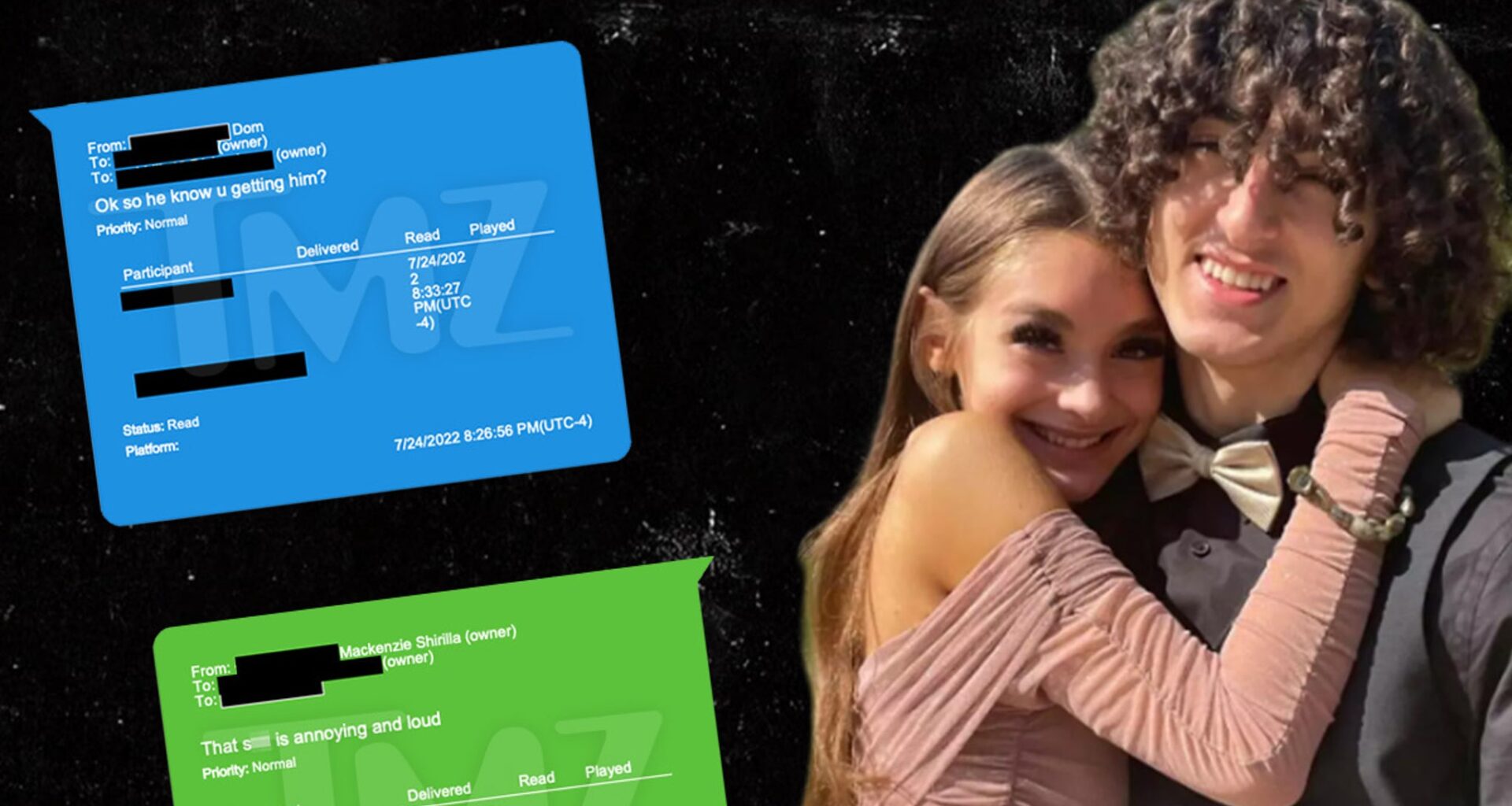 Read Mackenzie Shirilla's Last Texts With Late BF Dominic Russo