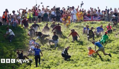 Cheese rolling 2026: German YouTuber Tom Kopke among the cheese rolling races winners