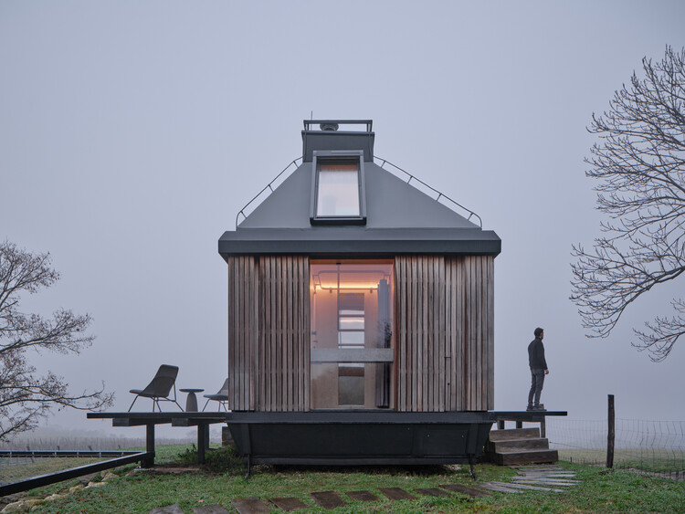 Cabin Devín / Ark-Shelter + ARCHEKTA - Exterior Photography, Wood