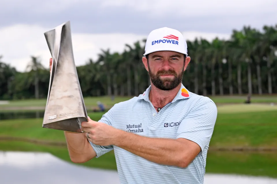 Cameron Young won in Miami by six shots 