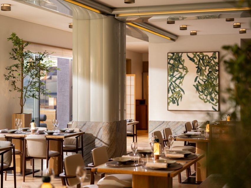 Capella Kyoto hotel by Kengo Kuma and Associates, with interiors by Brewin Design Office
