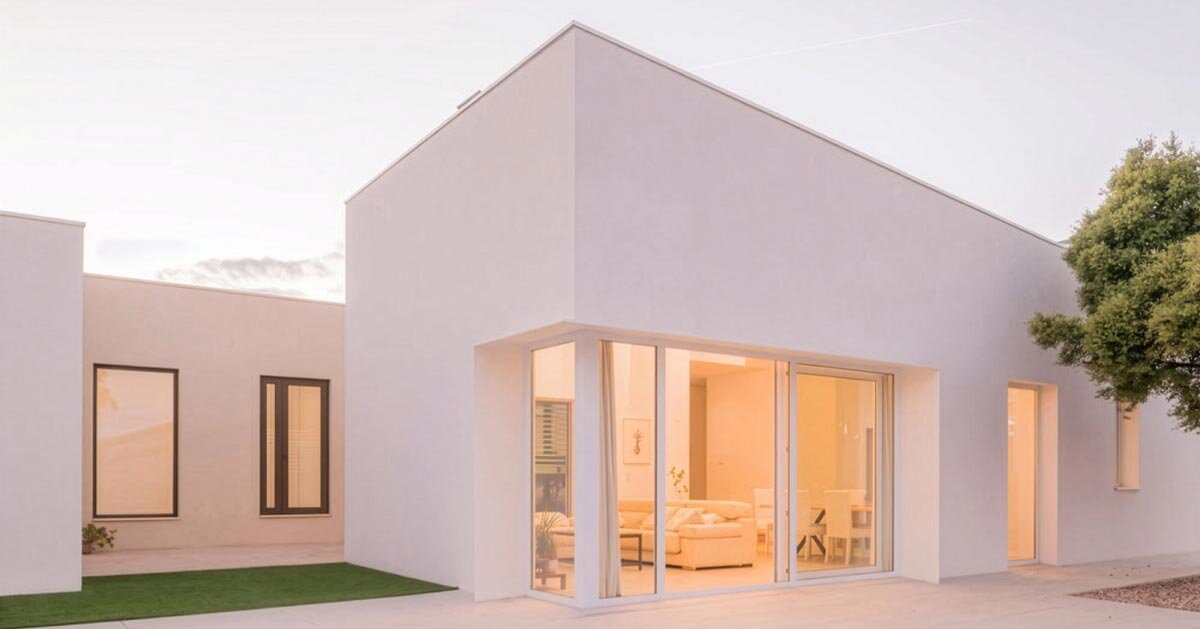 casa violetas balances enclosure and openness through courtyard living in madrid