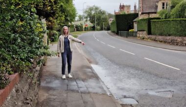 'I was splashed with sewage while on a walk. Will this drain now finally be fixed?'