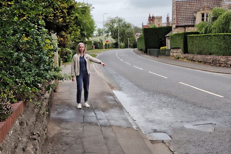 'I was splashed with sewage while on a walk. Will this drain now finally be fixed?'