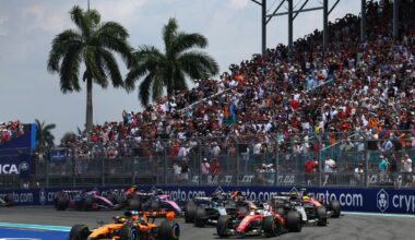 F1 brings Miami GP start time forward due to thunderstorm threat