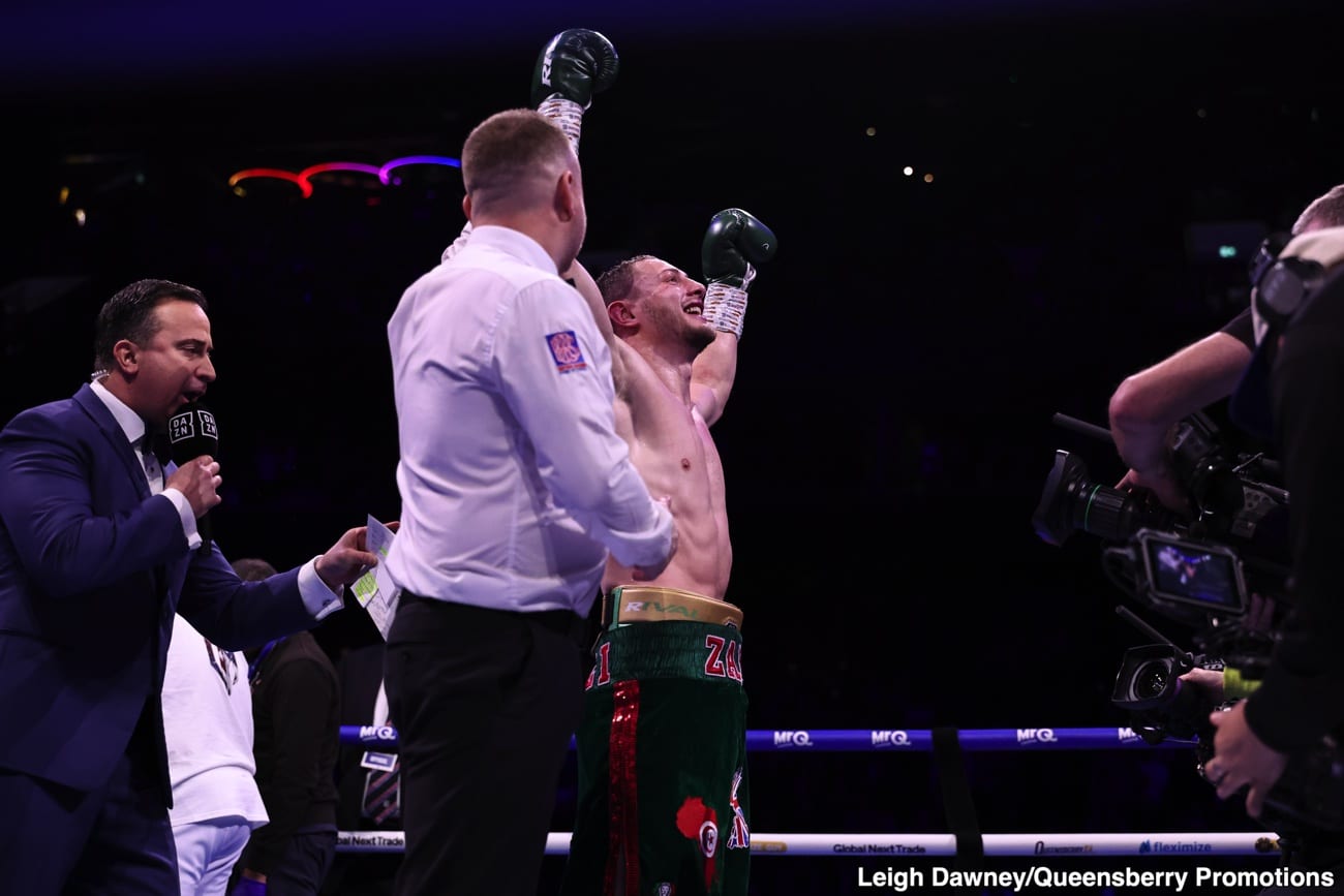 Image: Zak Chelli Stuns David Morrell With Late TKO In Manchester Upset